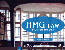 Tablet Screenshot of hmg-law.co.uk